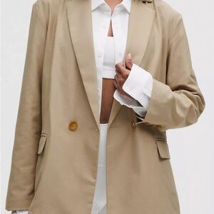 Lululemon Athletica Tan Women's Blazer